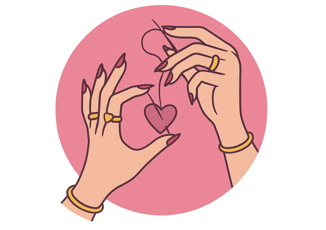 Protection de verre faite main en tissu recyclé, style chouchou tendance Y2K, pour éviter les risques de GHB en soirée.