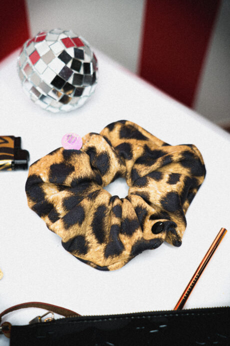 Chouchou cache-verre - Léopard